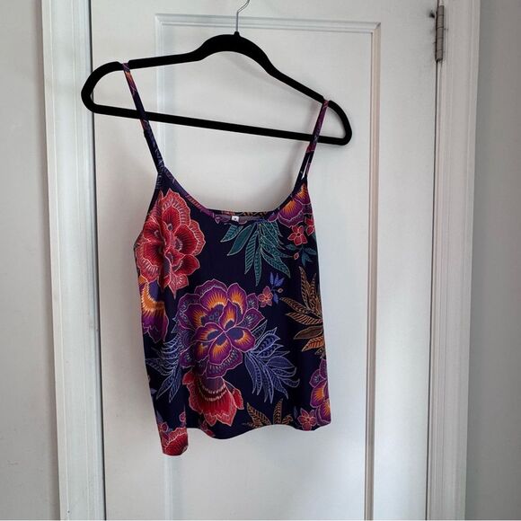 🌺 Johnny Was Floral Sheer Blouse + Camisole Set – Boho Resort Must-Have 🌺 - Picture 6 of 8